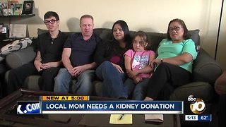 San Diego mother needs a kidney donation