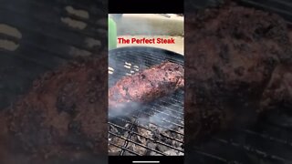 The Perfect Steak, Cooking over Fire #shorts #food #cooking