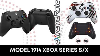 Xbox Controller Mod Tutorial: ExtremeRate Black HOPE Remappable Kit Upgrade model 1914