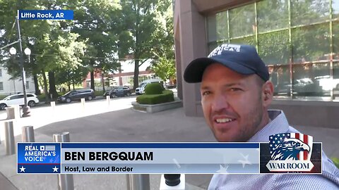 Ben Bergquam Exposes NO Media Present At Hunter Biden Court Appearance.