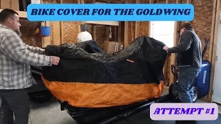 BIKE COVER FOR THE GOLDWING - ATTEMPT #1