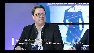 Holger Thuß zu den Beweisen des "menschgemachten Klimawandels"