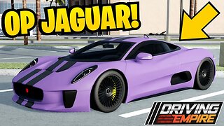 NEW *OP* JAGUAR CX75 in Driving Empire!