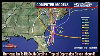 Ian To Hit South Carolina As A Hurricane And Tropical Depression Eleven Inbound!