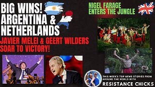 WINS! Argentina's Libertarian Javier Milei & Netherlands' Firebrand Geert Wilders Soar to Victory!