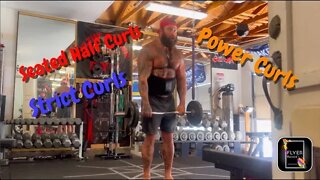 Strict Curl Template Workout W1D2
