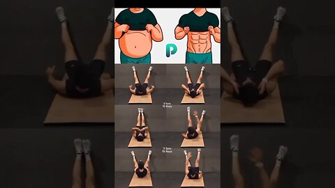 Viral Video Impressive "Abs workout" by "Positive Fuel" #vidreelsfit #lifestyle🏋🚴💪