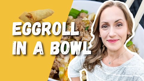 Eggroll in a Bowl Recipe | Healthy Dinner | Lean & Green | Lunch with Lisa