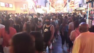 Concerns over large Labor Day weekend crowds in Las Vegas