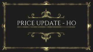 Price Update - HO