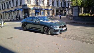 [4k] BMW M8 Competition Gran Coupe Limited Edition spottted and Bugatti Chiron and McLaren P1