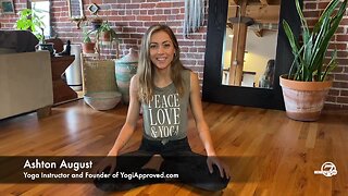 At-home fitness: Gentle yoga flow