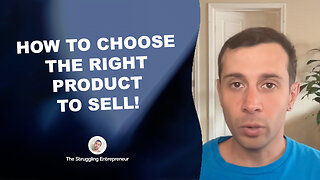 How To Choose The Best Products To Sell!