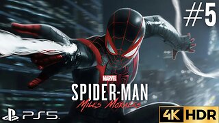 Marvel's Spider-Man: Miles Morales Walkthrough Gameplay Part 5 | PS5, PS4 | 4K HDR