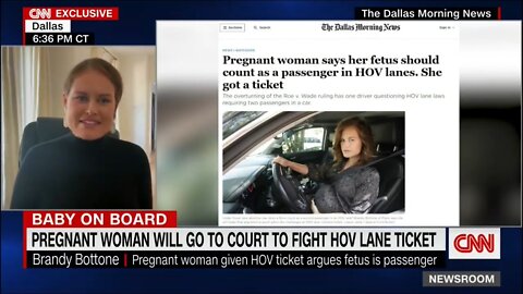 Pregnant woman wants to use the HOV lane? OK. - 7/11/22