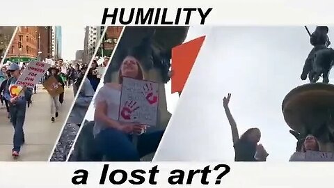 Humility, a lost art?