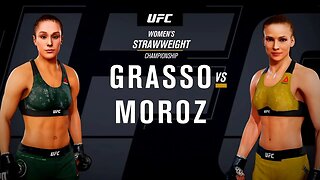 EA Sports UFC 3 Gameplay Maryna Moroz vs Alexa Grasso