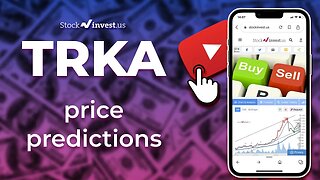 TRKA Price Predictions - Troika Media Group Stock Analysis for Wednesday, March 15th 2023