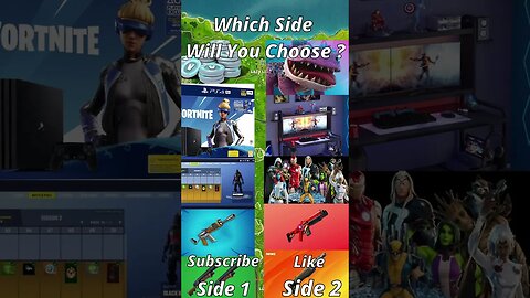 Which One Will You Choose #shorts #fortnite