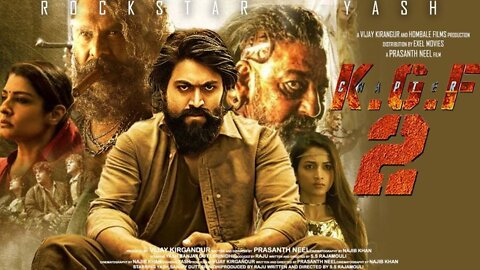 KGF Chapter 2 Trailer|Hindi|Yash|Sanjay Dutt|Raveena Tandon|Srinidhi|Prashanth Neel|Vijay Kiragandur