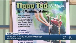 COVID-19: How a “Tippy-Tap” could help homeless wash hands