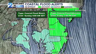 Coastal Flooding Issues This Weekend