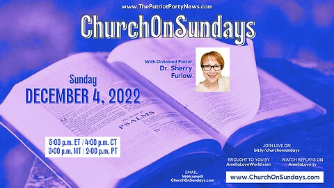 Church On Sundays, with Dr. Sherry Furlow | December 4, 2022
