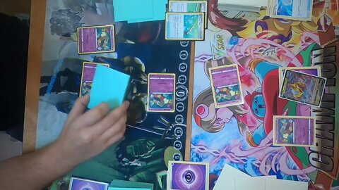 Giratina VStar/Leafeon VStar vs Radiant Charizard/Lost Box at @The Local Game Store | Pokemon TCG