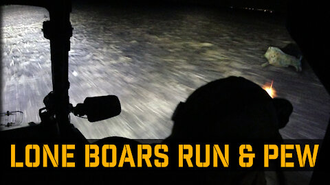 Night of Lone Boars | Texas Thermal Hog Hunting with a UTV/side-by-side
