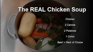 How to Make REAL Chicken Soup and Side Dish