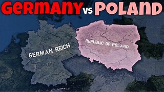 GERMANY VS MODERN-DAY POLAND | Hoi4 Timelapse