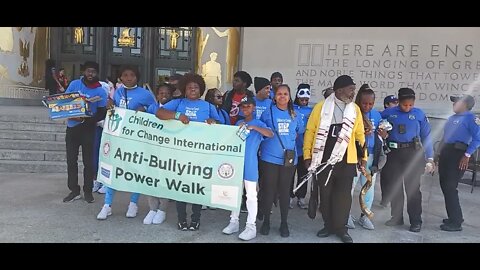 The Children For Change International Annual Anti Bullying PowerWalk 10/15/2022 #stopbullying