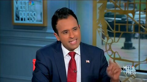 Vivek Ramaswamy takes on Chuck Todd on Meet the Press