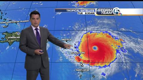Hurricane Irma update 9/5/17 - 2pm