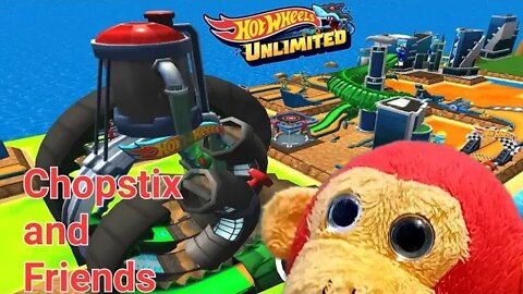 Chopstix and Friends! Hot Wheels unlimited: the 21sr race with WORLD TRACKS! #chopstixandfriends