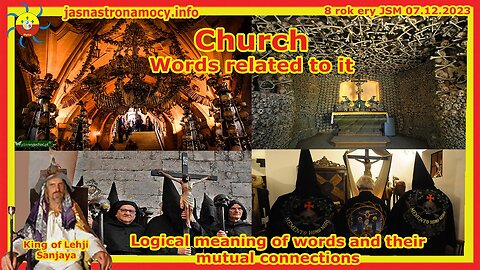 Church words related to it Logical meaning of words and their mutual connections
