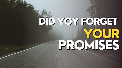 Did You Forgot Your Promises|Duemindset.