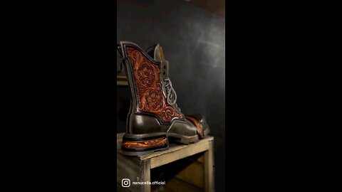 Nanucella handmade leather boots