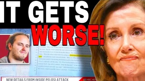 HUGE TWIST IN THE PELOSI STORY AS THE COVER-UP CONTINUES