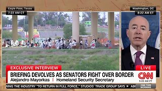 DHS Sec. Alejandro Mayorkas Laughably Claims Biden Has Addressed Border "With Strength From Day One"