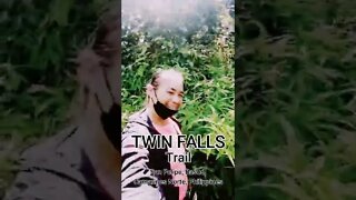 The Twin Falls trail