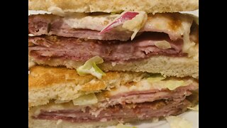 Trying viral TikTok Sandwich Recipe | Lunch