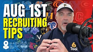 Expert Advice: AUG 1st College Baseball Recruiting Tips You Must Follow!