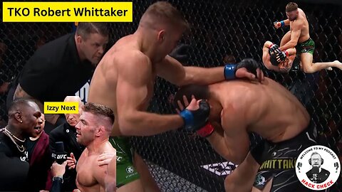 Dricus Du Plessis TKO Robert Whittaker | Israel Adesanya Next