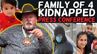 California Family TAKEN PRESS CONFERENCE, Suspect caught, but Family STILL MISSING