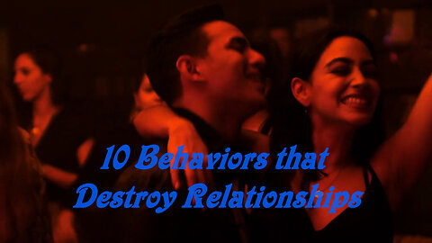 9 Things People Do When They Are Highly ... / 10 Behaviors that Destroy Relationships