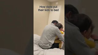 Moms vs Dads at bedtime