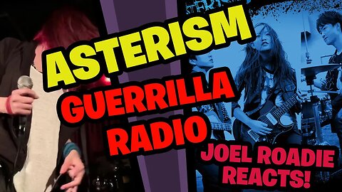 Asterism - Guerrilla Radio (Rage Against the Machine cover) w/ Maki Oyama - Roadie Reacts