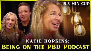 What it was like to be on the PBD Podcast? - Katie Hopkins | Flyover Clips