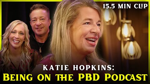 What it was like to be on the PBD Podcast? - Katie Hopkins | Flyover Clips